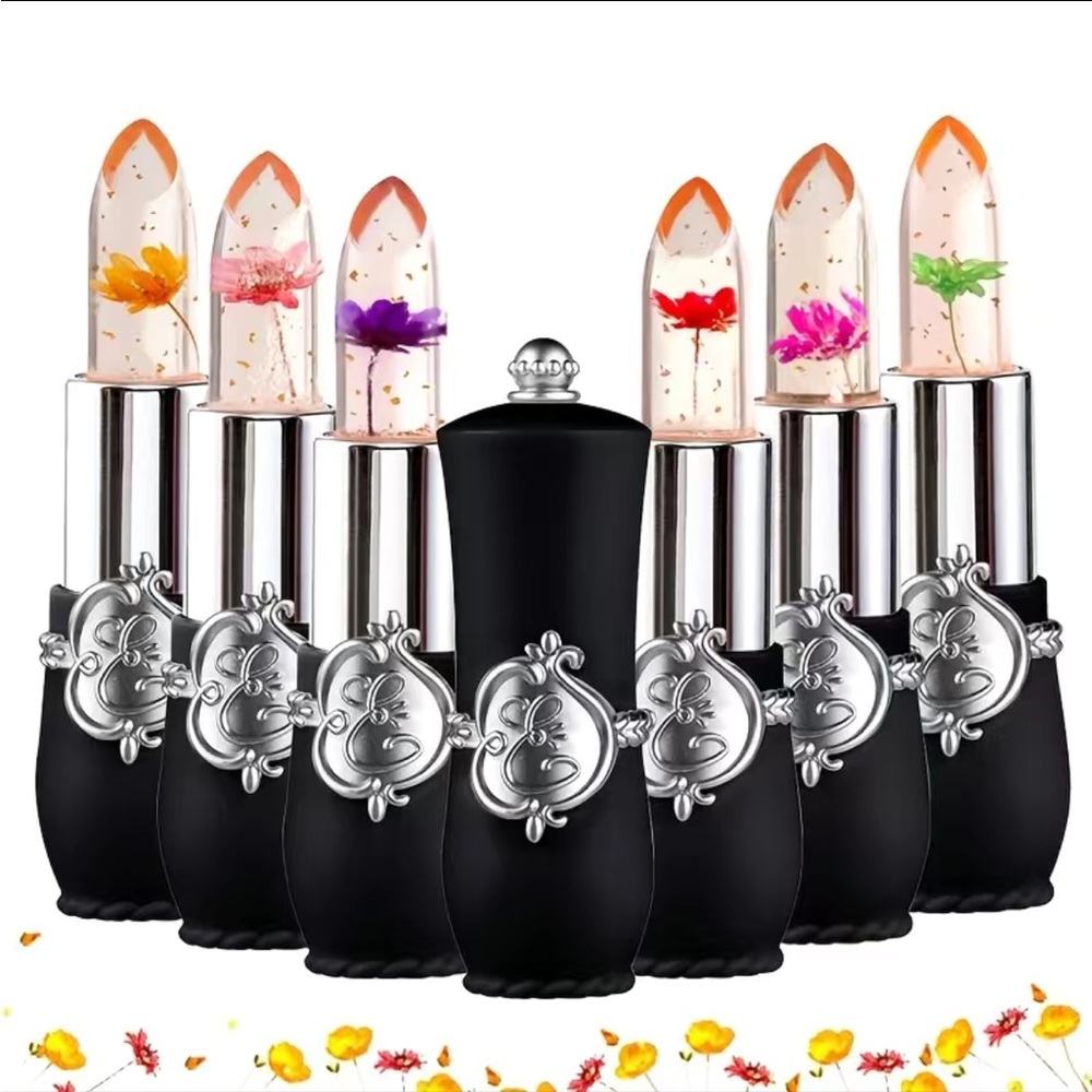 NIB MagicTemperature-ChangingFlower Jelly Lipstick